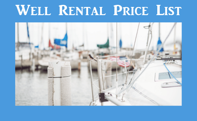 Will Rental Price List